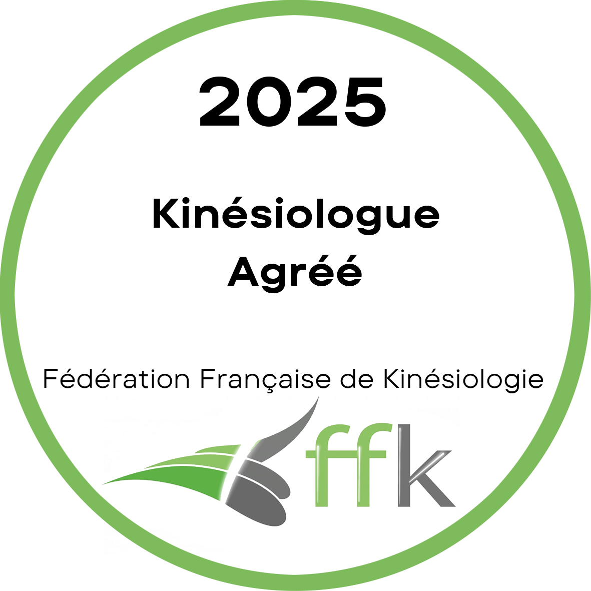 Certification Kinésiologue agréé FFK 2025